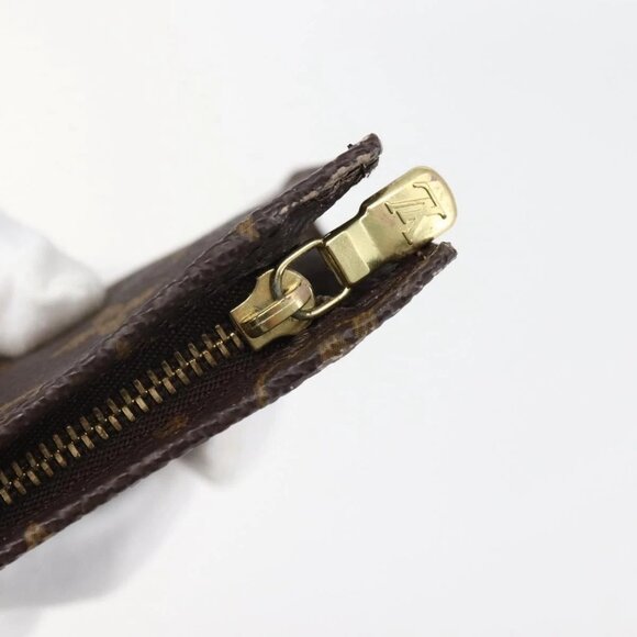 LOUIS VUITTON Monogram Bucket GM Accessory Pouch LV Auth - Picture 10 of 16